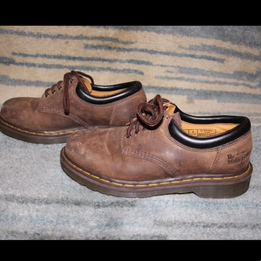 Doc Marten brown leather loafers